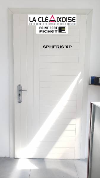 Porte blindée SPHERIS XP la clé aixoise / blanche