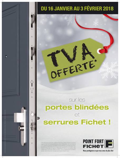 Promotion sur porte blindée FICHET à Aix en Provence